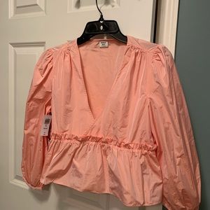 CUTE! Aritzia Guava Pink Jinx Sunday Best Top